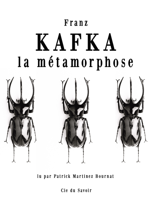 Title details for La métamorphose by Franz Kafka - Available